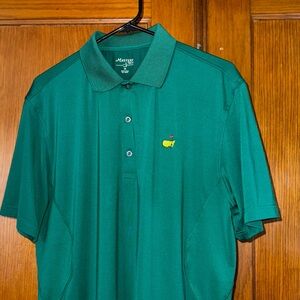 Mens Size Medium // Masters Polo Shirt